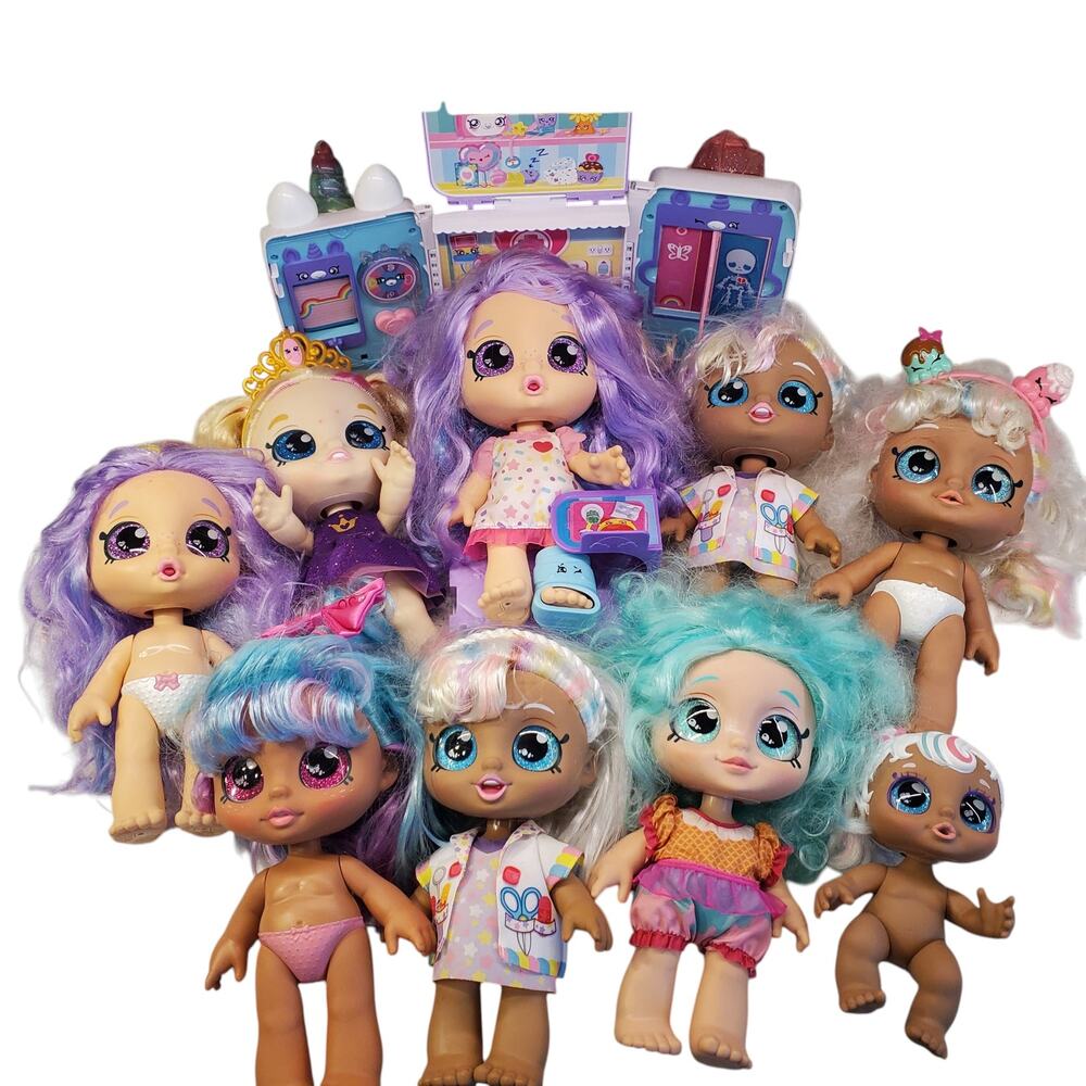Kindi Kids Doll Bundle Rainbow Kate Shiver and Shake Ambulance